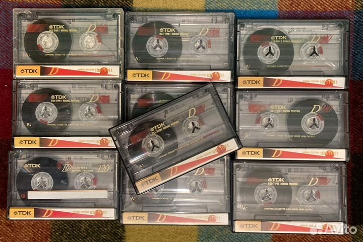 TDK D90 Аудиокассеты