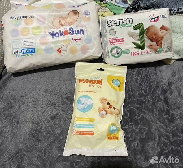 Подгузники 1 йокосан, сенсо, пикул