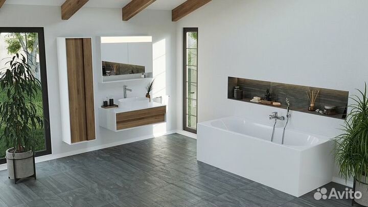 Тумба под раков. Ravak SD Step 100 X000001418 бел