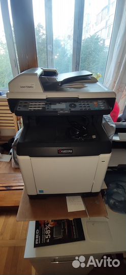 Цветной лазерный принтер мфу a3 kyocera M6026