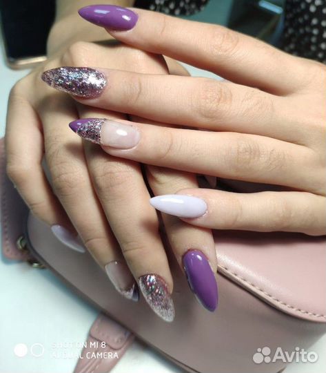 Маникюр, педикюр. наращивание