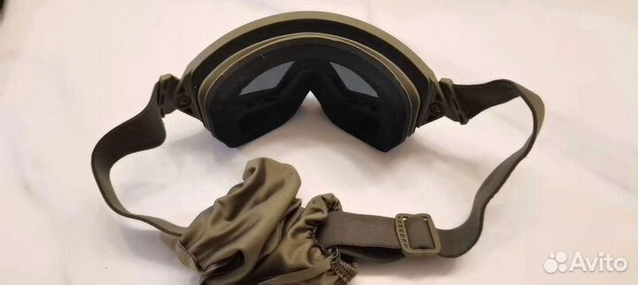 Очки защитные противоосколочные / для любых шлемов