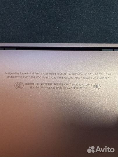 Apple macbook air 13 2020 m1 gold refurbished