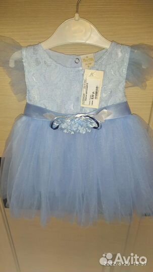 Платье для девочки 74