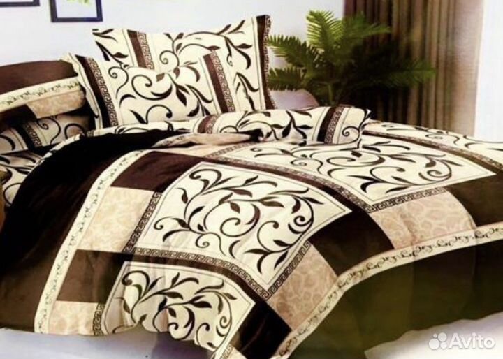 Постельное белье семейное новые