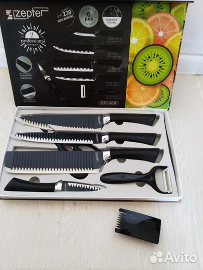 Набор ножей 6пр zepter