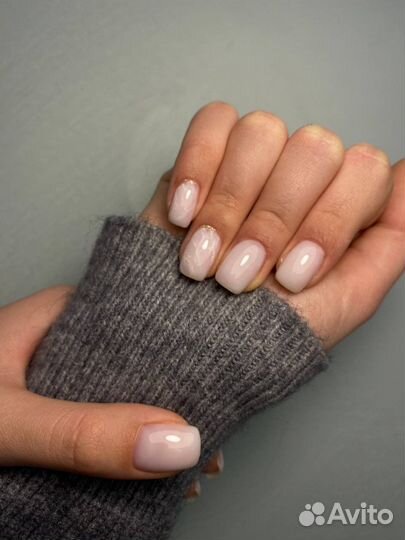 Маникюр с покрытием гель лак