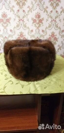 Шапка норковая обманка