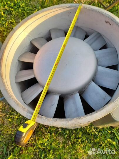 Вентилятор осевой, двигатель асинхронный