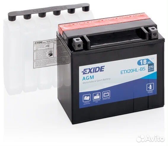 Exide арт. etx20hlbs