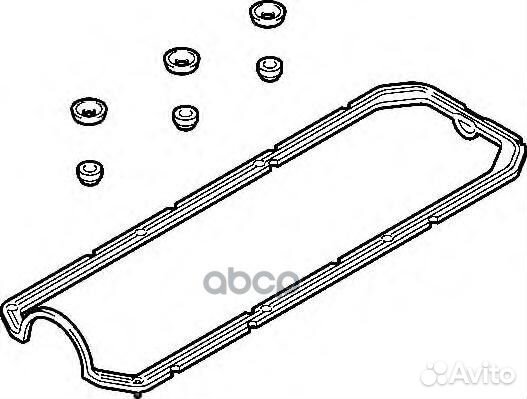 Прокладка клапанной крышки двс (к-т) 413690 Elring