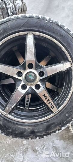 Лииые диски с зииней резиной r16