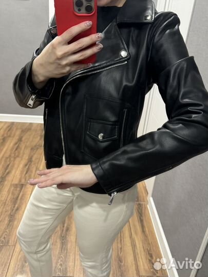 Кожанка женская