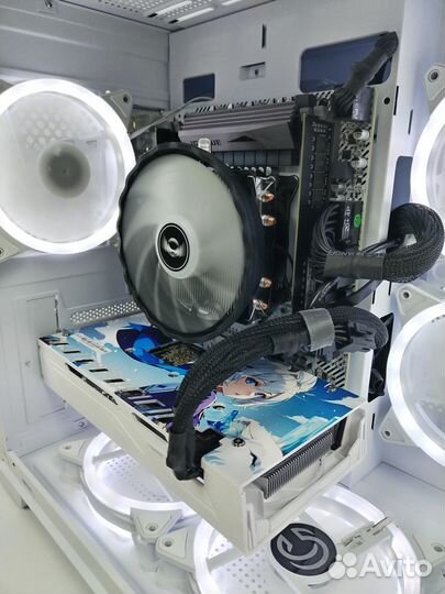 Новый игровой пк Intel 12 ядер + 16Gb + RX580 + SS