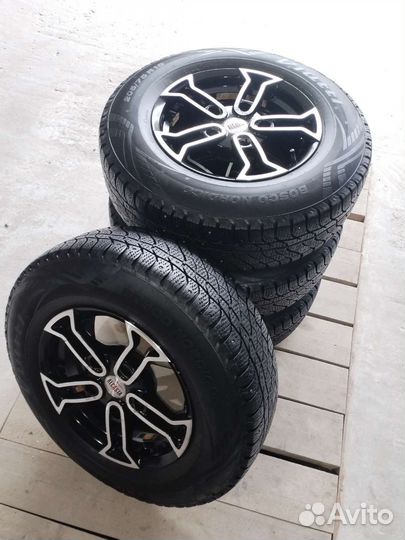 Шины зимние 205 75 r15 с литьем Alcasta
