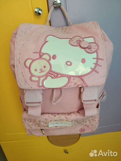 Рюкзак розовый hello kitty