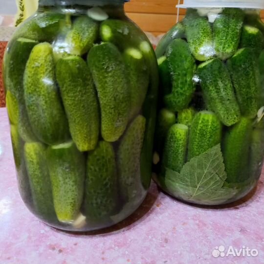 Огурцы соленые