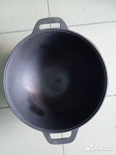 Казан вок 6л чугунный