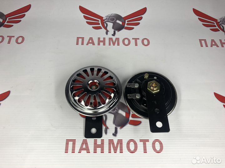 Сигнал звуковой 12в (хромированная решетка)