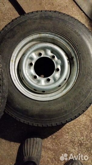 Колеса в сборе r15 зимние на Nissan(Грузовые)