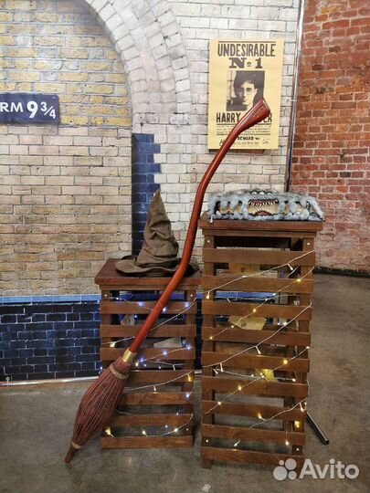 Фотозона Гарри Поттер - Платформа 9 3/4