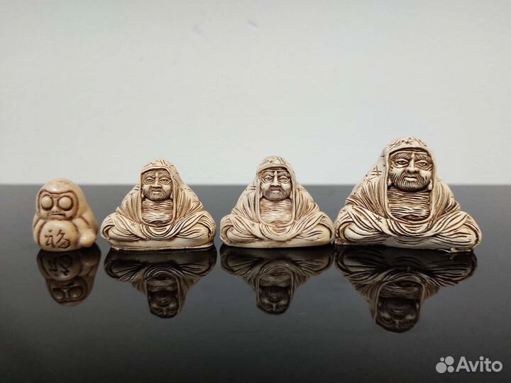 Нэцкэ нецки нецке Бодайдарума
