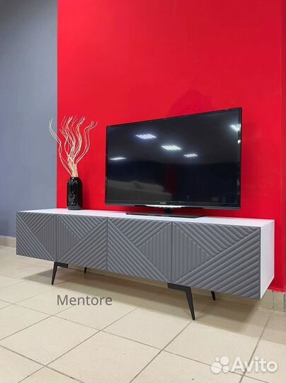 Тумба тв Bravo в цвете графит