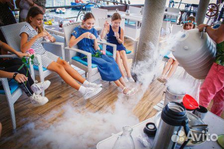 Аниматоры Пенное шоу Химия Бумага Фокусник Пузыри