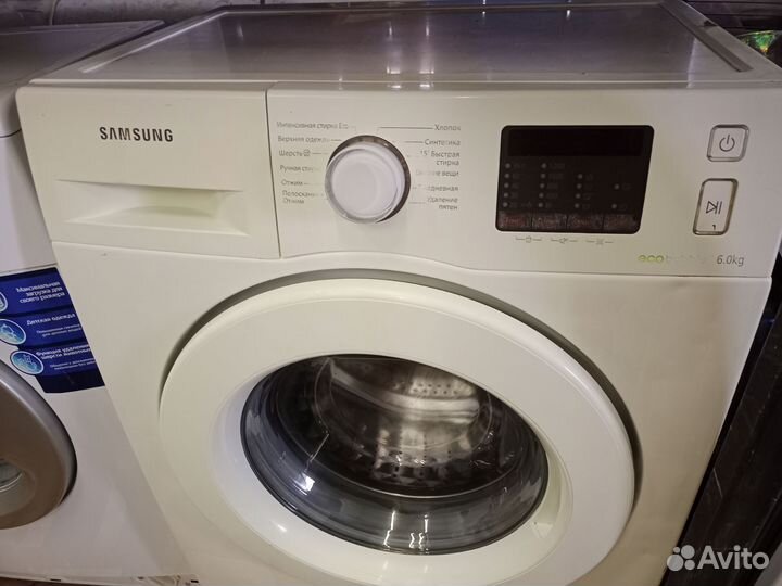 Стиральная машина Samsung бу в рабочем состоянии