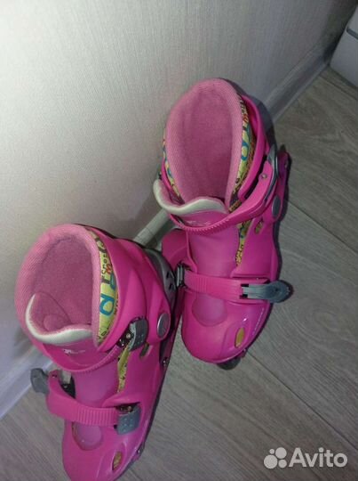 Роликовые коньки детские раздвижные