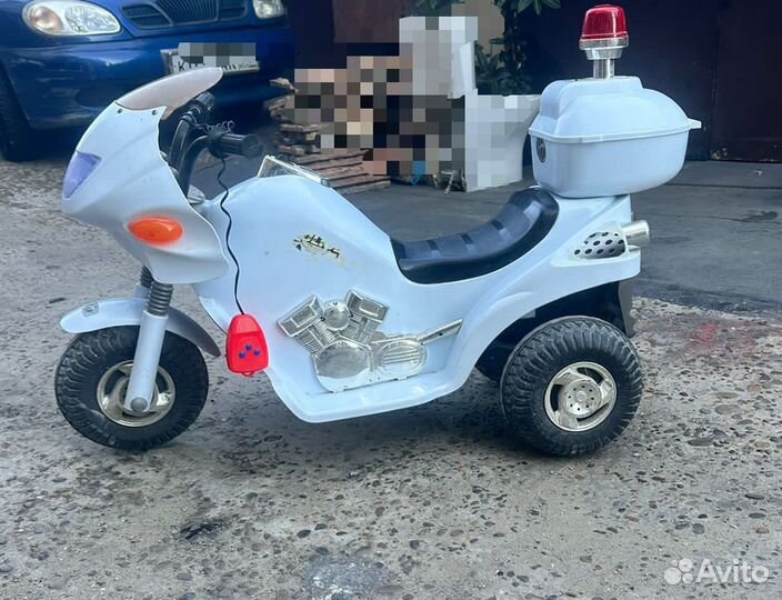 Детский мотоцикл на аккумуляторе