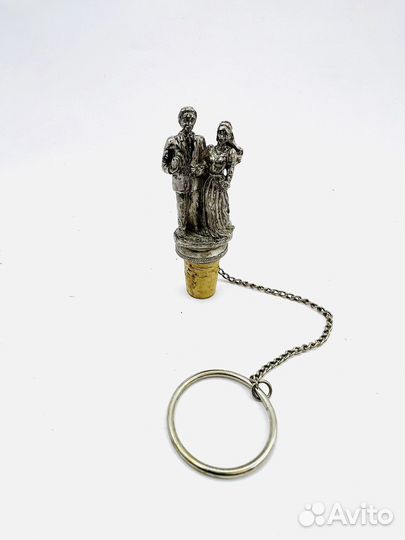 Пробка для бутылки Винтаж Германия Олово Классная