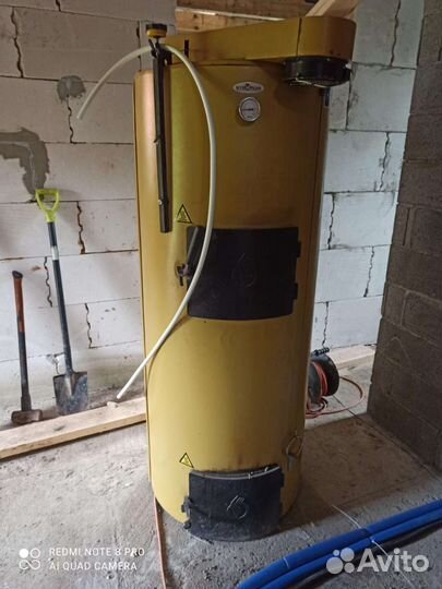 Твердотопливный котел длительного горения бу