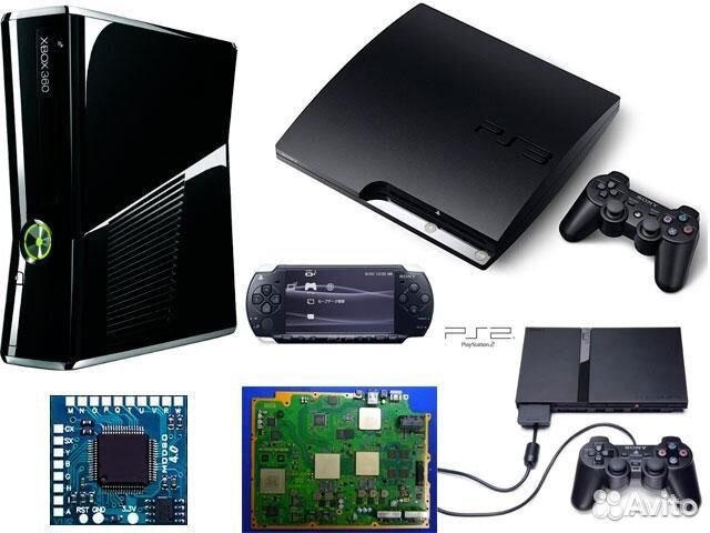 Nintendo Switch, Xbox и PlayStation ремонт
