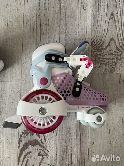Ролики для девочки раздвижные