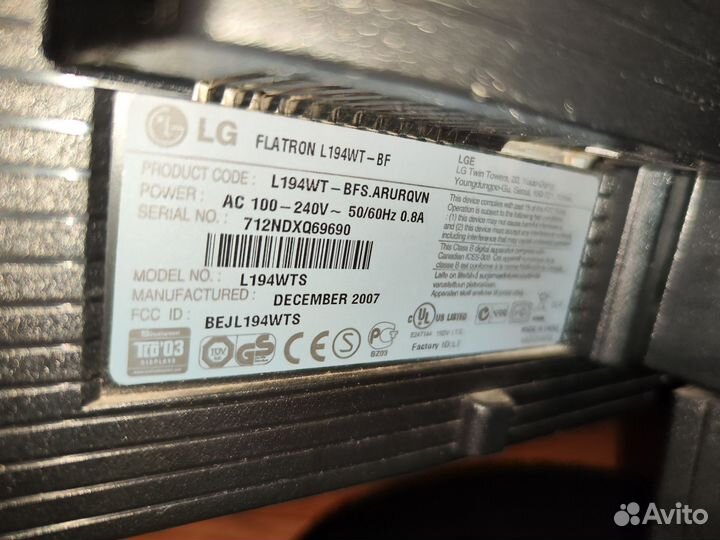 Монитор для компьютера