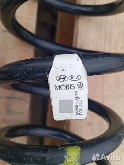 Пружины задние на kia optima