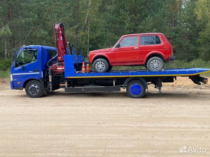 Услуги эвакуатора манипулятора в Острове