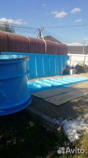 Ремонт бассейнов из полипропилена