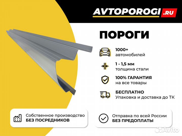 Ремонтные пороги Skoda Octavia А5