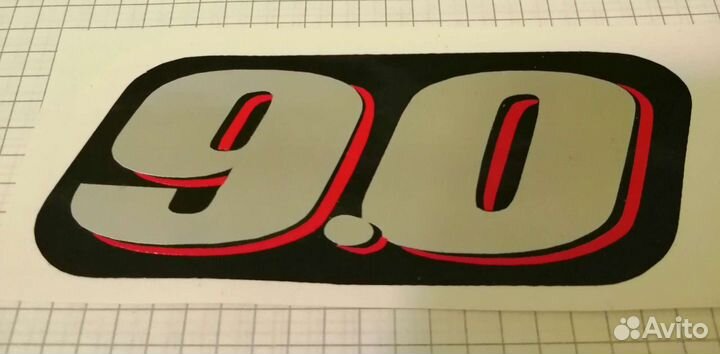 Наклейка на лодочный мотор