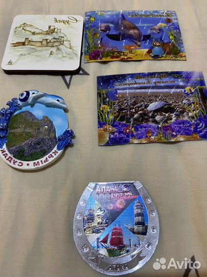 Магнитики на холодильник города