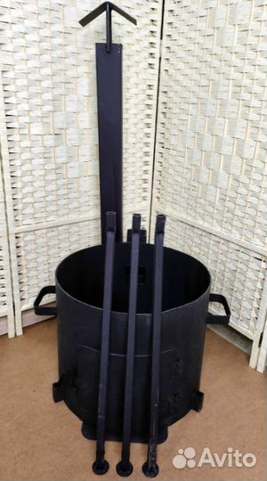 Печь для казана 12 литров Премиум