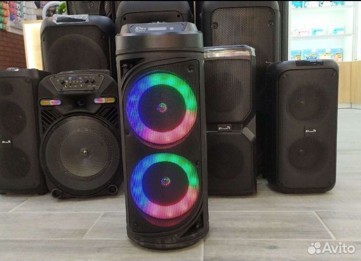 Колонка bluetooth 20W 51см