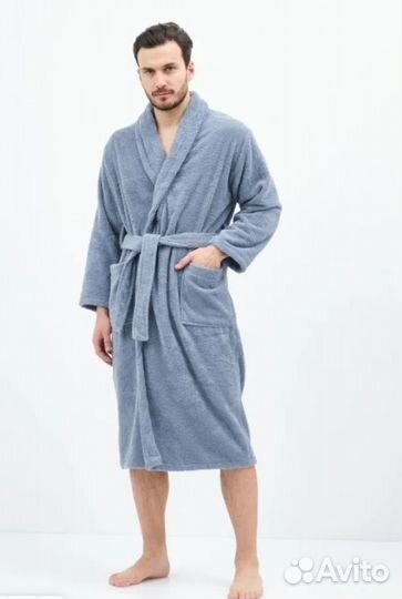 Мужской махровый халат