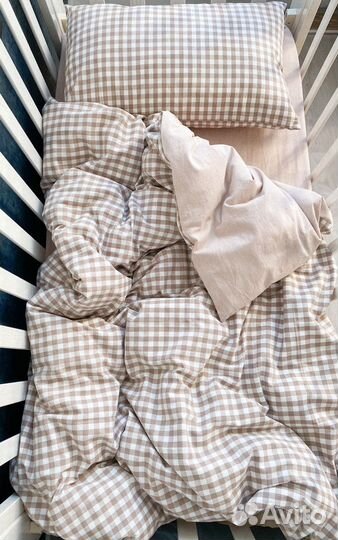 Детское Постельное белье из вареного хлопка