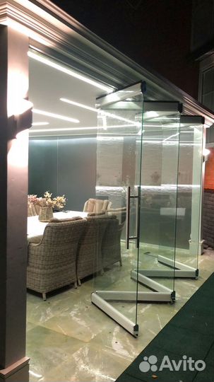 Безрамное остекление