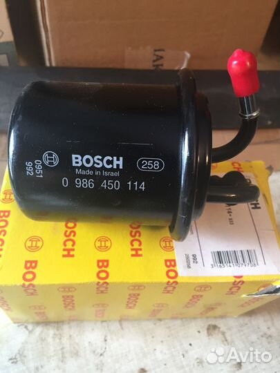 Топливный фильтр bosch 0986450114