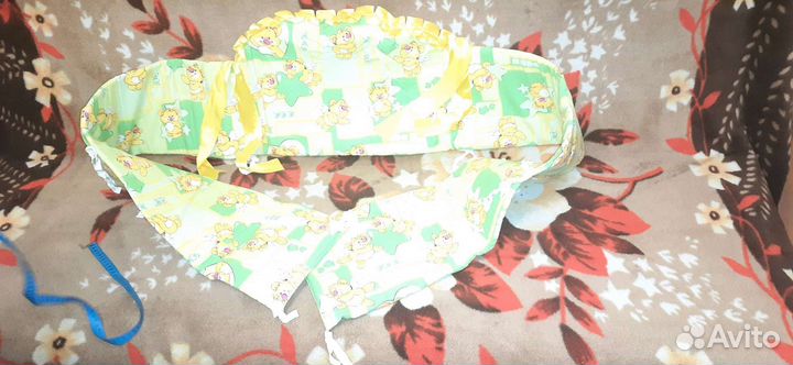 Бортики для детской кроватки