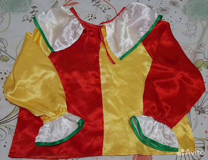 Костюм петрушки скомороха, на 3-4 года